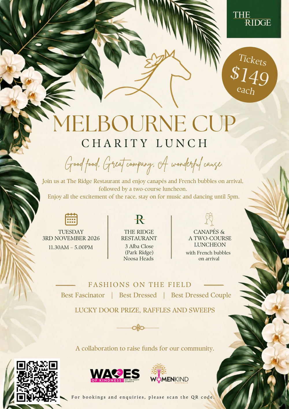 Melbourne Cup Charity Lunch